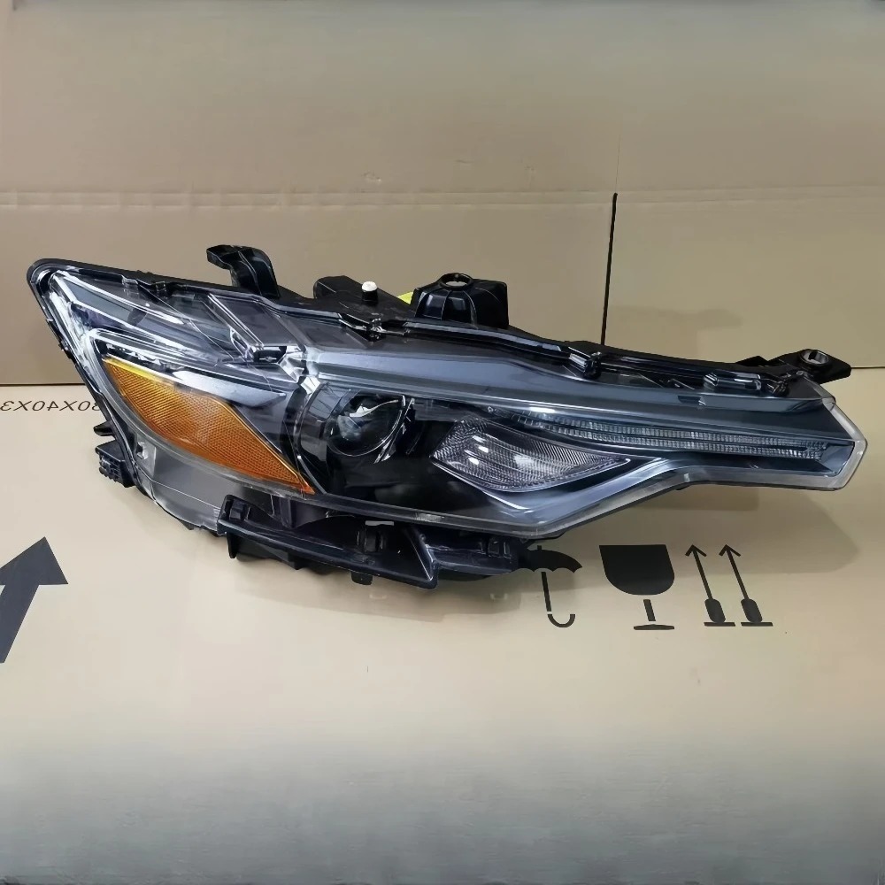LED Headlights 12V New for Levante American Version OEM 670034640 670034643 H4 Bulb Shape 65W